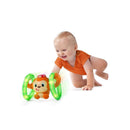 Kids II - Bright Starts Roll & Glow Monkey Crawling Baby Toy Image 4