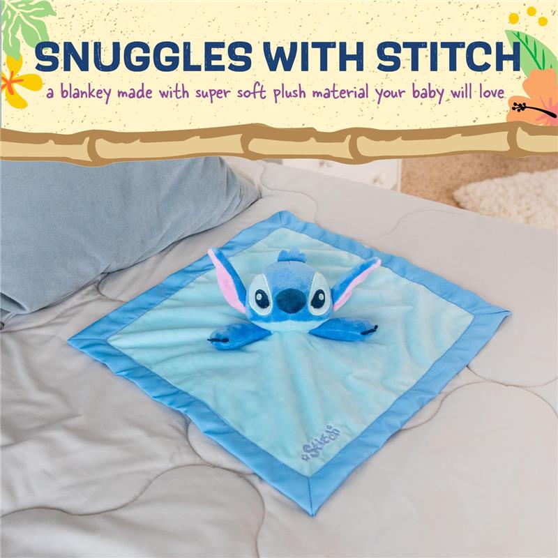 Kids Preferred Disney Baby Lilo and Stitch 12 Inch Stitch Baby Lovey Security Image 2