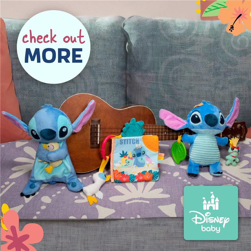 Kids Preferred Disney Baby Lilo and Stitch 12 Inch Stitch Baby Lovey Security Image 5