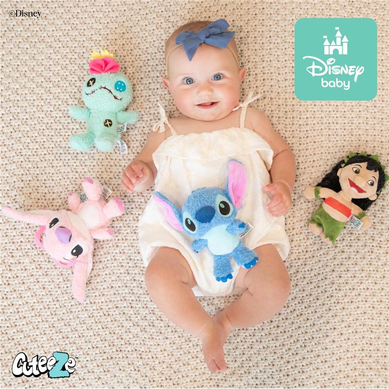 KIDS PREFERRED - Disney Baby Lilo & Stitch 4 Piece Cuteeze Gift Set Plush Collector Set of Stuffed Animals Image 5