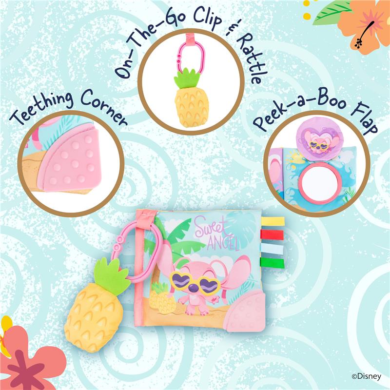 Kids Preferred Disney Baby Lilo & Stitch Sweet Angel Soft Book Image 2