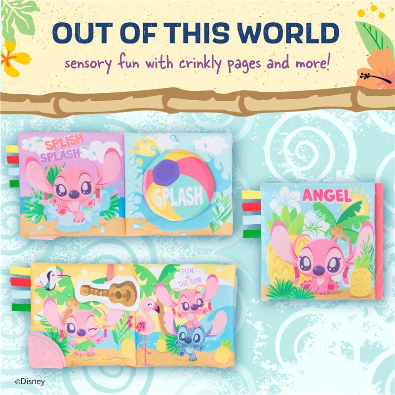Kids Preferred Disney Baby Lilo & Stitch Sweet Angel Soft Book Image 3