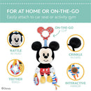 KIDS PREFERRED - Disney Baby Mickey Mouse On The Go Activity Toy with Teething Rings Image 3