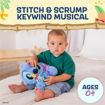 Kids Preferred Disney Baby Stitch with Scrump Key Wind Musical Image 2
