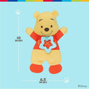 KIDS PREFERRED - Disney Baby Winnie The Pooh Sensory Blanky with Crinkle and Teether  Image 4