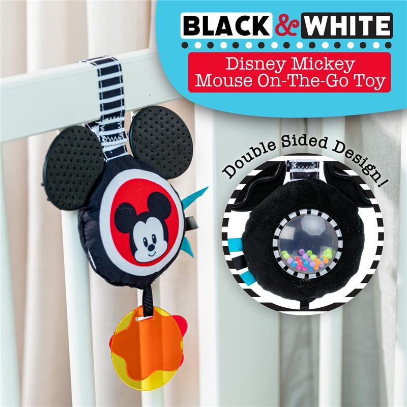 Kids Preferred - Disney Black & White Hanging Mickey Toy Image 7