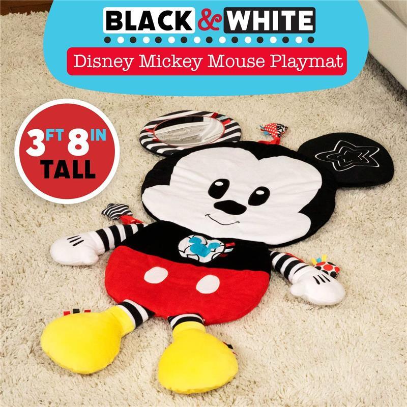 Kids Preferred - Disney Black & White Mickey Mouse Playmat