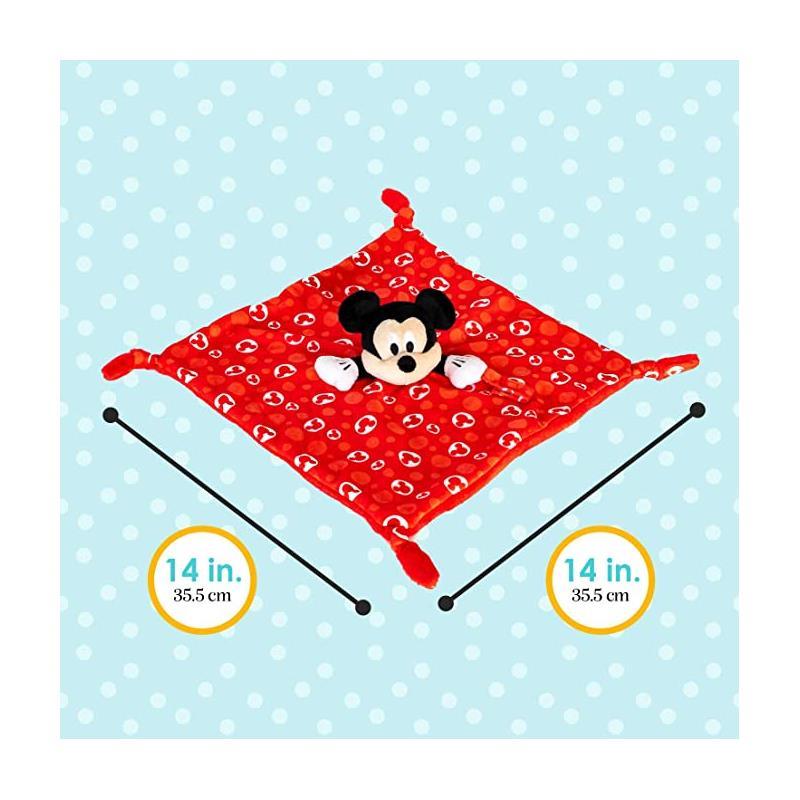 Kids Preferred- Disney - Mickey Snuggle Blanky W Paci Loop Image 2