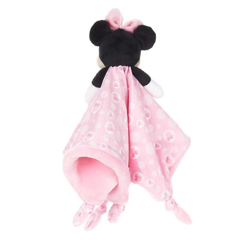 Kids Preferred Disney - Minnie Snuggle Blanky with Paci Loop Image 3