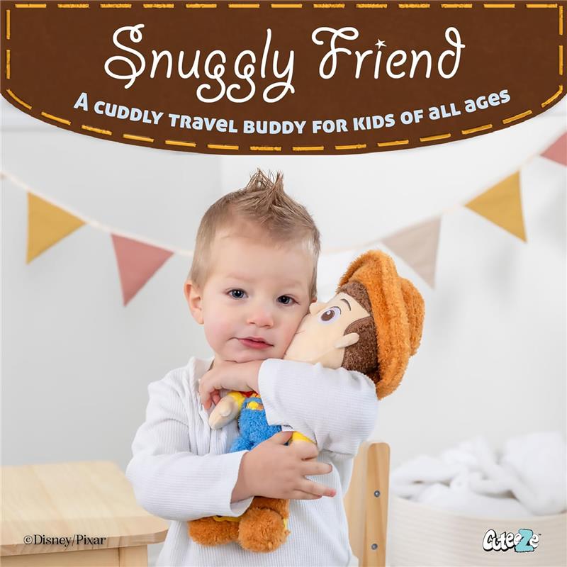 Kids Preferred Disney Pixar Toy Story Woody Toy Cuteeze Plush Image 4
