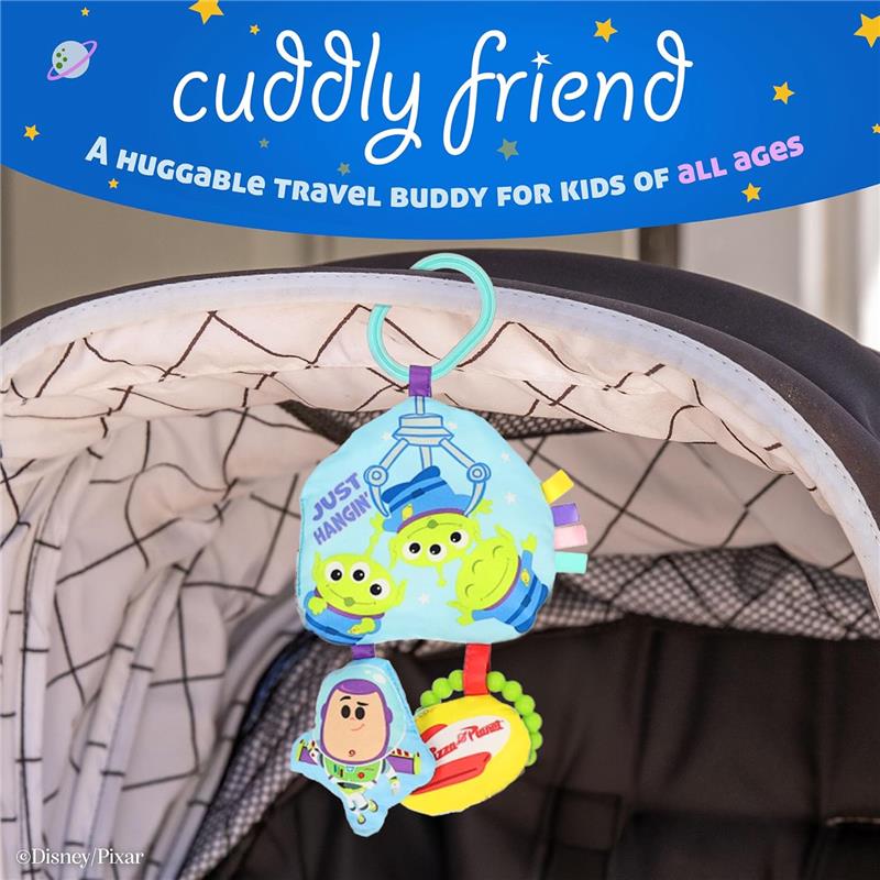 Kids Preferred Disney Toy Story The Claw On the Go Jingle Toy with Little Green Aliens Image 4