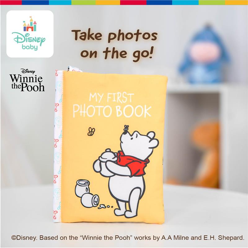 KIDS PREFERRED - Disney Winnie the Pooh Photo Album with Soft Pages and Crinkle Sounds Image 6