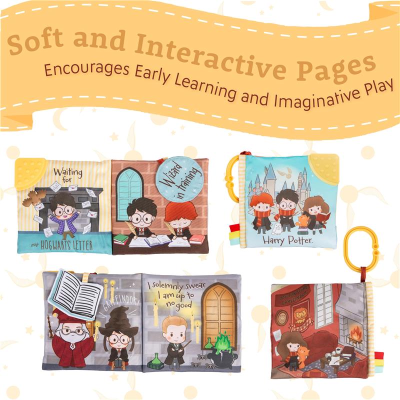 KIDS PREFERRED - Elf Soft Book with Crinkle, Textured Teether Image 3