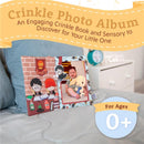 Kids Preferred - Harry Potter Baby Photo Memory Album Crinkle Soft Sensory Book Holds Image 3