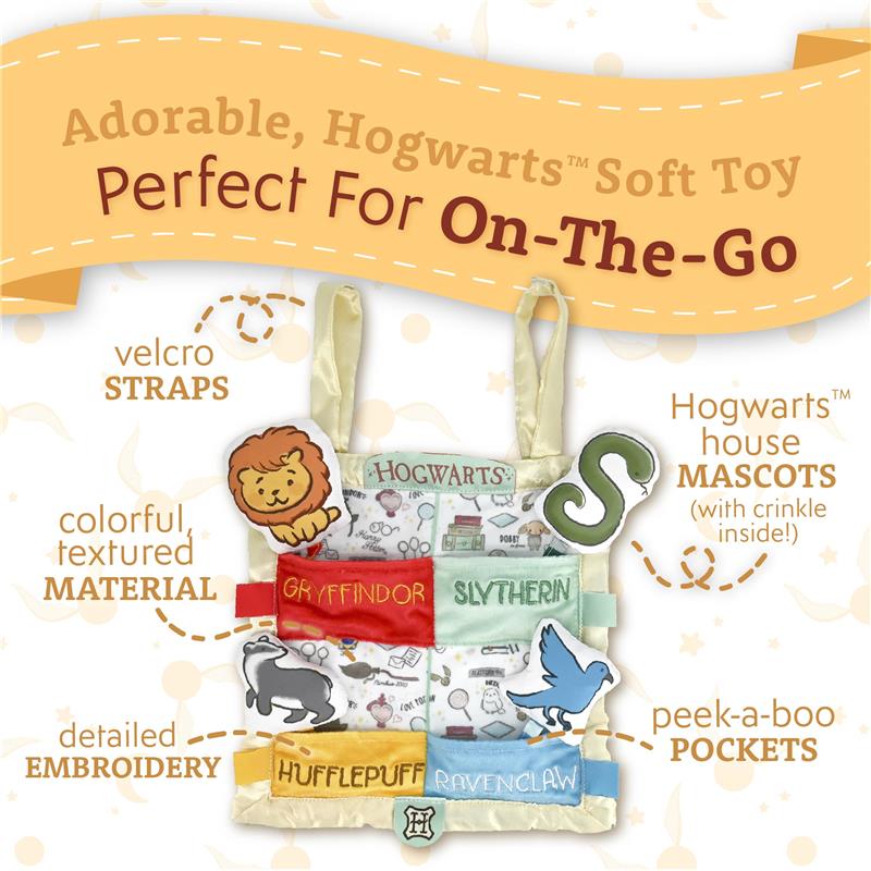 Kids Preferred Harry Potter Hogwarts House Peek a Boo On The Go Activity  Image 3