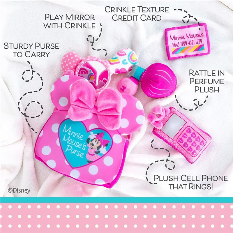 Minnie Mouse Disney Plush Bag 23 cm – Magia e Imaginacao