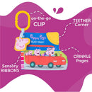 Kids Preferred Peppa Pig Soft Book with Ribbons Image 3
