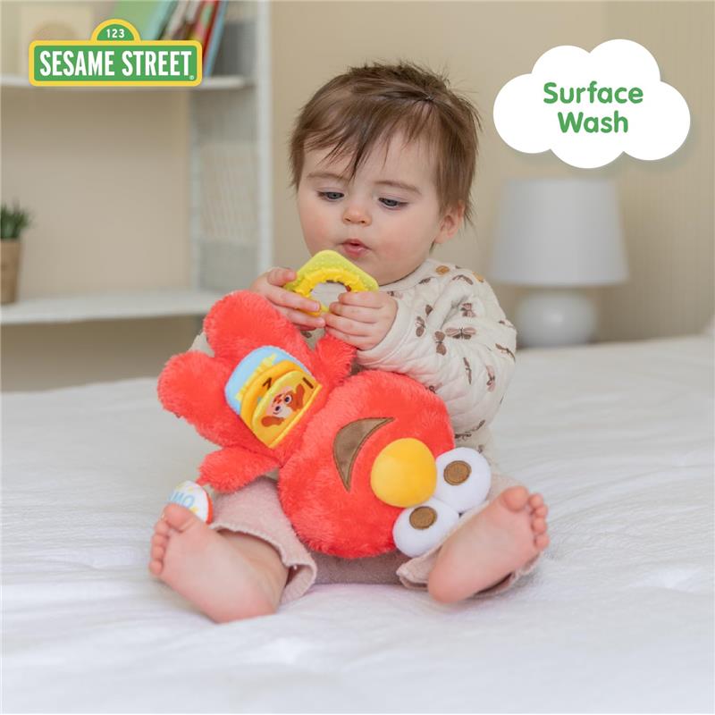 Kids Preferred Sesame Street Elmo Activity Toy with Teething Rings Image 5