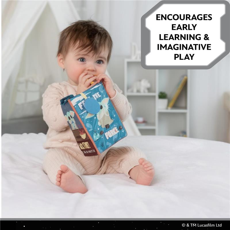 Kids Preferred Star Wars: THE Mandalorian Grogu Deluxe Soft Book Image 5