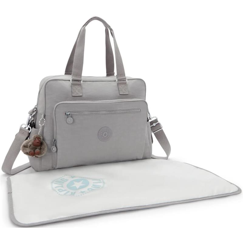 Kipling - Alanna Baby Diaper Bag, Cloudy Grey Image 4