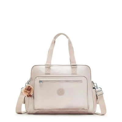 Kipling - Alanna Baby Diaper Bag, Quartz Metallic Image 1