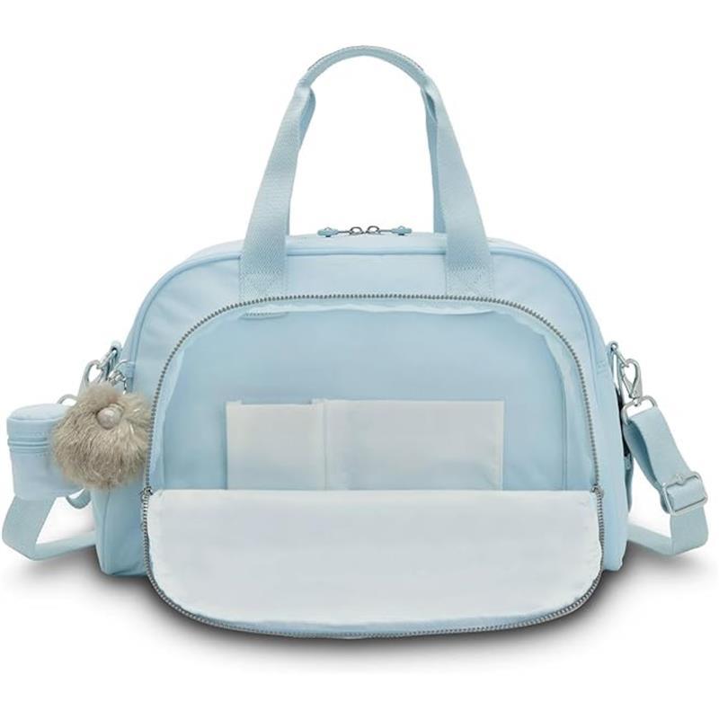 Kipling - Camama Diaper Bag, Bridal Blue Image 5