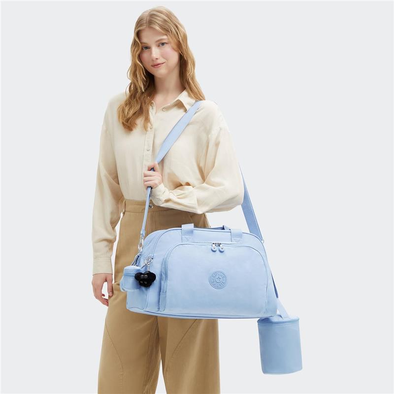 Kipling- Camama Diaper Bag, Cloud Sky Blue Image 7