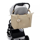 Kipling New Art M Baby Bag - Soft Taupe Image 7