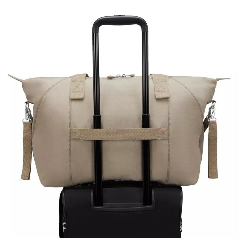 Kipling New Art M Baby Bag - Soft Taupe Image 8