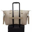 Kipling New Art M Baby Bag - Soft Taupe Image 8