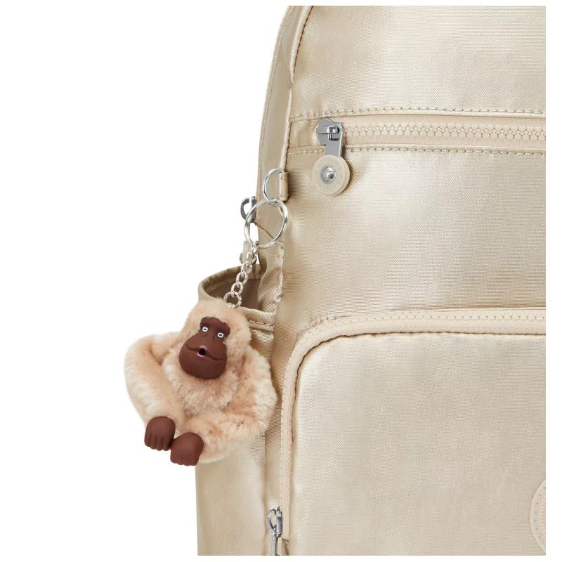 Kipling - So Baby Diaper Bag, Mettalic Gold Image 5