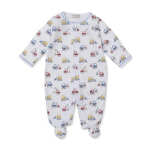 Kissy Kissy - Baby Boy Footie Construction Diggers Image 1