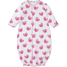 Kissy Kissy - Baby Girls Infant Heart Of Hearts Print Convertible Gown Image 1
