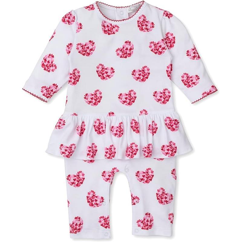 Kissy Kissy - Baby Girls Infant Heart Of Hearts Print Playsuit Image 1