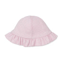 Kissy Kissy - Baby Girls Infant Saturday Regatta Pink Stripe Floppy Hat Image 1