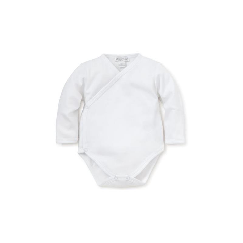 Kissy Kissy - Baby Basic Long Sleeve Bodysuit, White Image 1