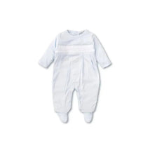 Kissy Kissy Footie W/ Hand Smocked CLB Charmed Light Blue Image 1