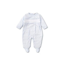 Kissy Kissy - Baby Boy Footie With Hand Smocked, Light Blue Image 1
