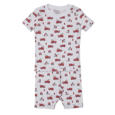 Kissy Kissy Love Brave Firefighters StretchFlex Short Pajama Set Image 1