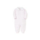 Kissy Kissy - Baby Girl New Beginnings Footie With Collar, Pink Image 1