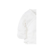 Kissy Kissy - Baby Neutral Pointelle Long Sleeve Cross Bodysuit, White Image 2