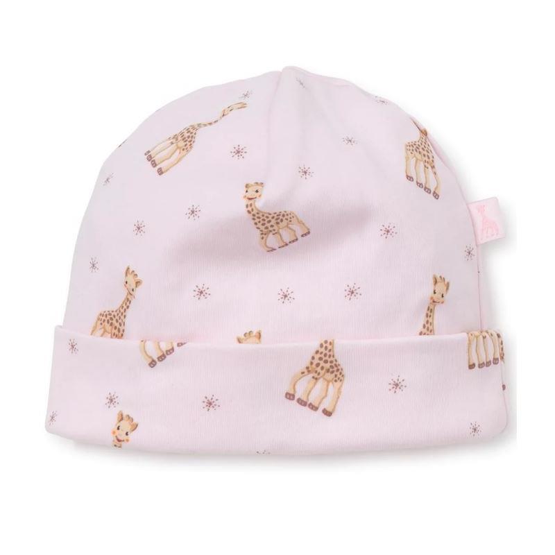 Kissy Kissy - Sophie La Girafe Print Hat, Pink Image 1