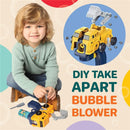 Klevly - Construction Bubble Gun (Includes 2 Guns And 4 Bubble Solutions) Image 3