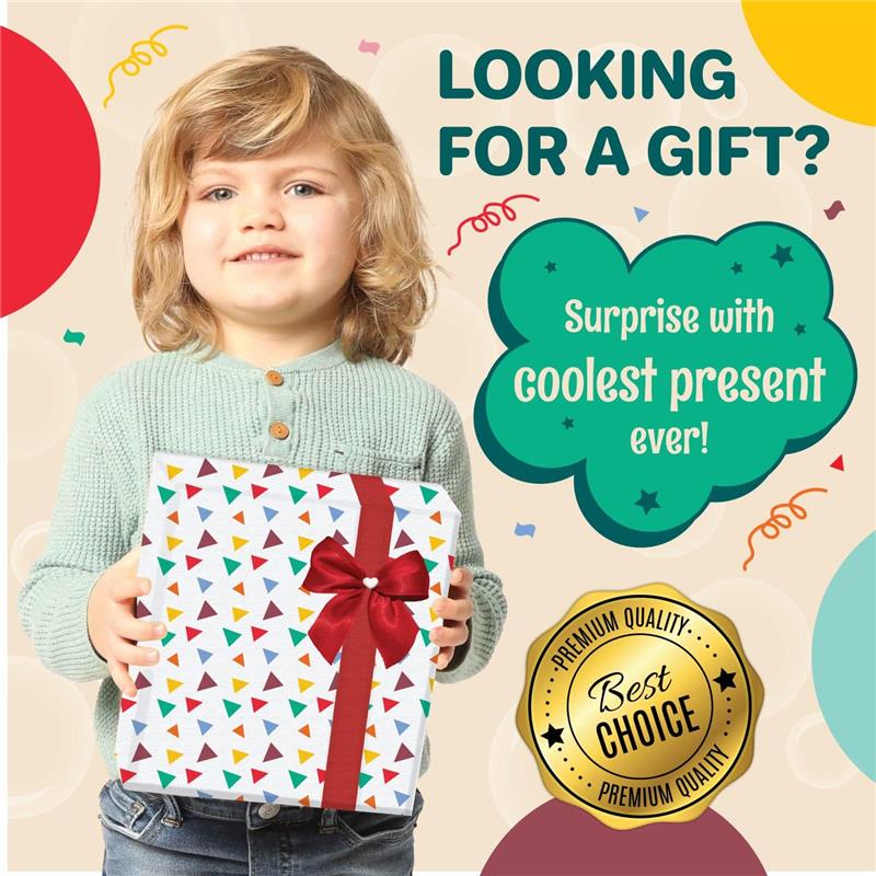 Klevly - Construction Bubble Gun (Includes 2 Guns And 4 Bubble Solutions) Image 6