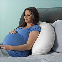 Kolcraft - Contours Soulmate Cooling Maternity Pillow Ice Cool White Image 2