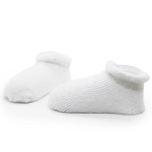 Kushies Baby - 2Pk Socks Terry, 3/6M, White Solid Image 2