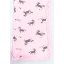 Kushies Pink Unicorn Baby Blanket Image 1