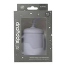 Kushies - Sili Sippy Cup + Straw Violet lilac Image 4