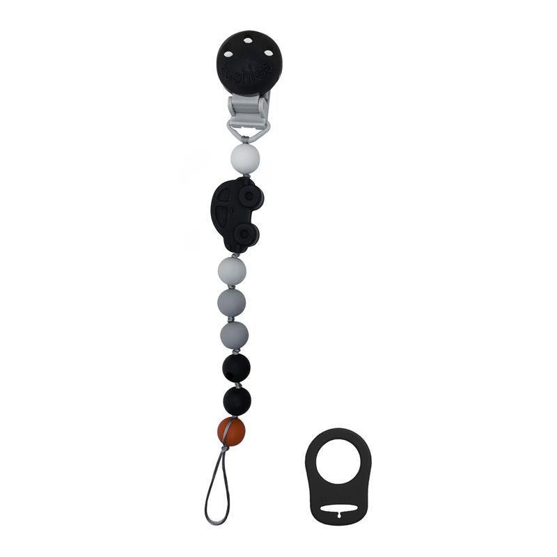 Kushies Silibeads Silicone Pacifier Clip - New Car Image 1