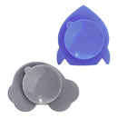 Kushies Silidip Silicone Mini Bowl 2-Pack (Blue/Grey) Image 3